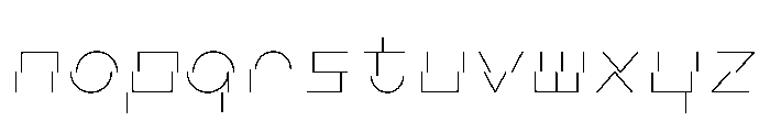 BoulderMono ThinItalic Font LOWERCASE