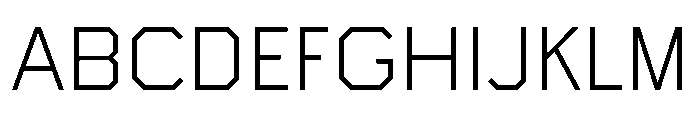 Boulevardetc Light Font UPPERCASE