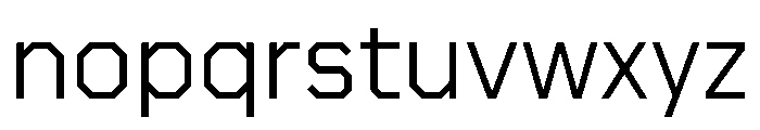 Boulevardetc Regualr Font LOWERCASE