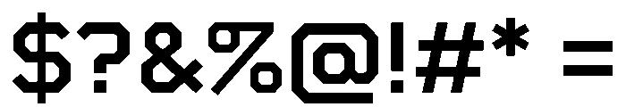 Boulevardetc Semibold Font OTHER CHARS