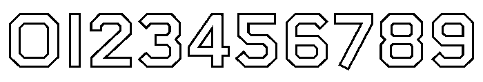 Boulevardoutlineetc Bold Font OTHER CHARS