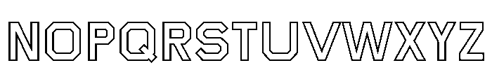 Boulevardoutlineetc Bold Font UPPERCASE