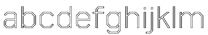 Boulevardoutlineetc Light FONT