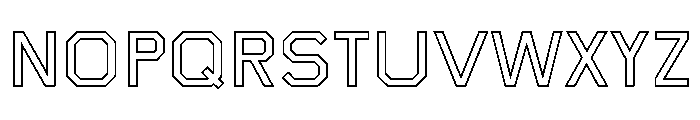 Boulevardoutlineetc Medium Font UPPERCASE