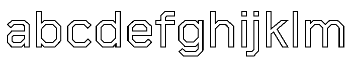 Boulevardoutlineetc Medium FONT
