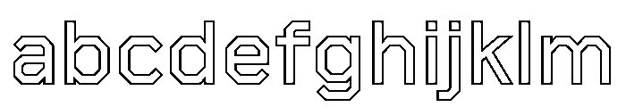 Boulevardoutlineetc Semibold FONT