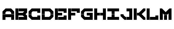 Boxcrate RegularDisplay Instance Font UPPERCASE
