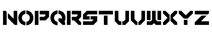 Boxcrate RegularText Instance Font LOWERCASE
