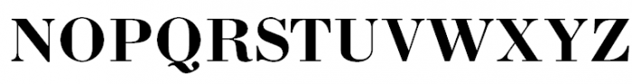 Bodoni Bold Font UPPERCASE