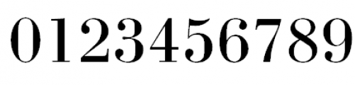 Bodoni Book Font OTHER CHARS