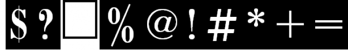 Bodoni Cameo Font OTHER CHARS