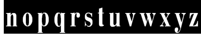 Bodoni Cameo Font LOWERCASE