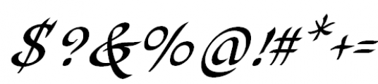 Bogdan Rejestrowy Cursive Font OTHER CHARS
