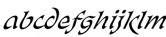 Bogdan Rejestrowy Cursive FONT
