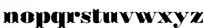 Borjomi Decor C Font LOWERCASE