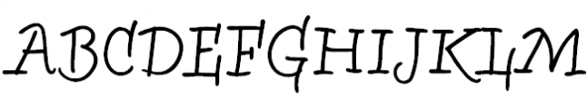 Bowman Regular Font UPPERCASE