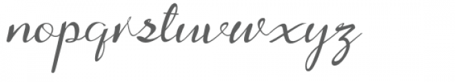 Boana Vista Font LOWERCASE