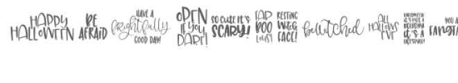 boo crew! halloween quote font Font UPPERCASE