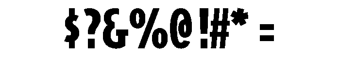 Bodega Sans Black Font OTHER CHARS