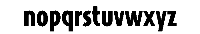 Bodega Sans Black Font LOWERCASE