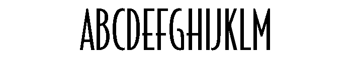 Bodega Sans Light Font UPPERCASE
