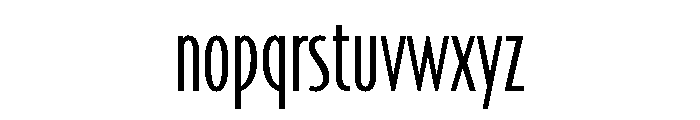 Bodega Sans Light Font LOWERCASE