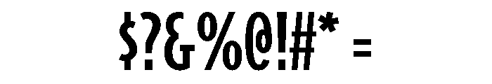 Bodega Sans Medium Font OTHER CHARS