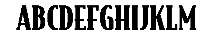 Bodega Serif Black Font UPPERCASE