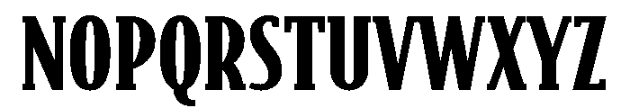 Bodega Serif Black Font UPPERCASE