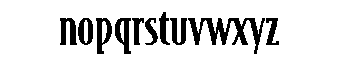 Bodega Serif Medium Font LOWERCASE