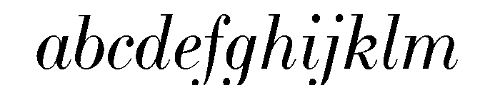 Bodoni 175 Regular Italic FONT