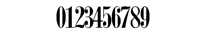 Bodoni Campanile Regular Font OTHER CHARS
