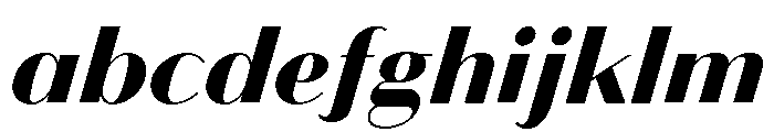 Bodoni Sans Black Italic FONT
