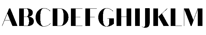 Bodoni Sans Display Black Font UPPERCASE