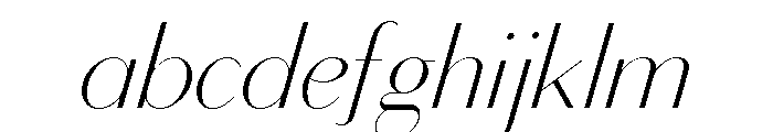 Bodoni Sans Display Light Italic FONT