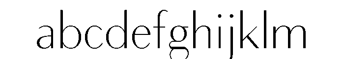 Bodoni Sans Light FONT