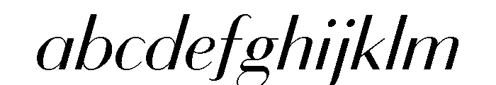 Bodoni Sans Regular Italic FONT