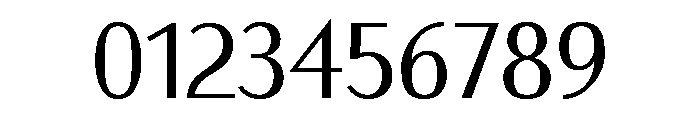 Bodoni Sans Text Regular Font OTHER CHARS