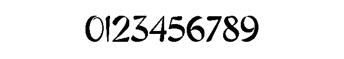Bon Air Regular Font OTHER CHARS