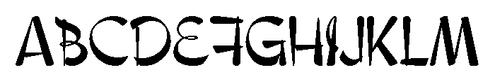 Bon Air Regular Font UPPERCASE