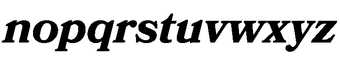 Bookmania Bold Italic Font LOWERCASE