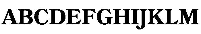 Bookmania Bold Font UPPERCASE