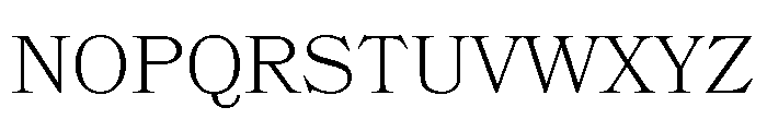 Bookmania Light Font UPPERCASE