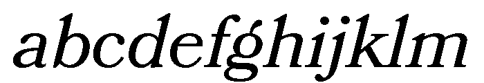 Bookmania Regular Italic FONT