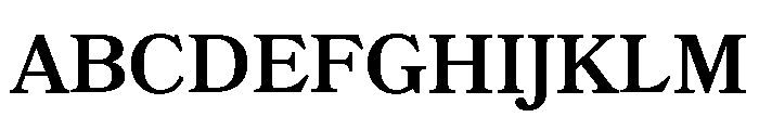 Bookmania Semi Bold Font UPPERCASE