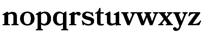 Bookmania Semi Bold Font LOWERCASE