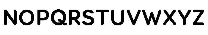 Booster Next Bold Font UPPERCASE