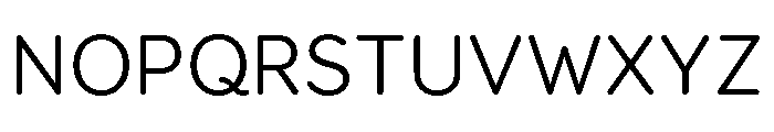 Booster Next Light Font UPPERCASE