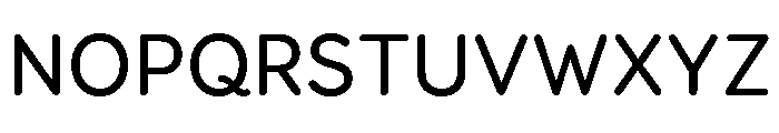 Booster Next Regular Font UPPERCASE