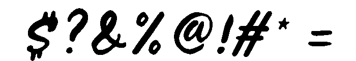 Botanica Sans Regular Oblique Font OTHER CHARS